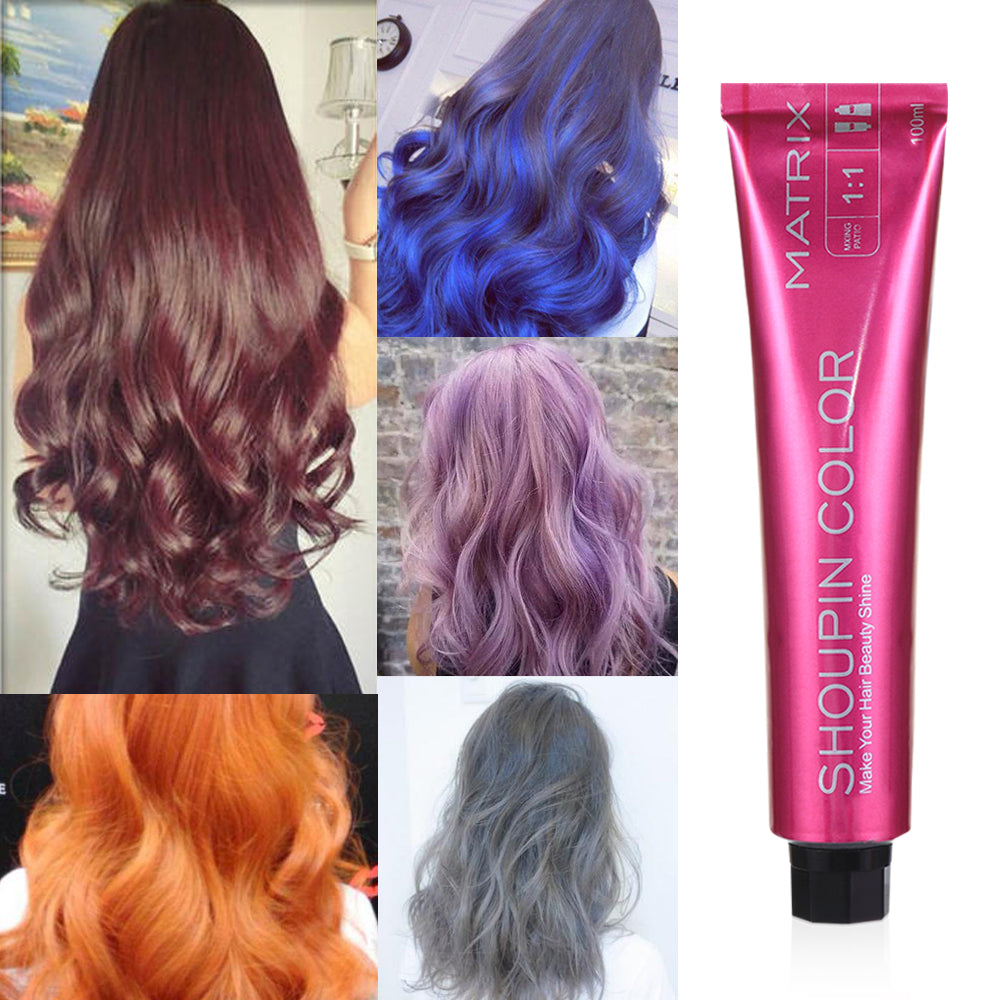 100ml Salon Hairdressing Hair Dye Cream Mermaid Coloring Shampoo