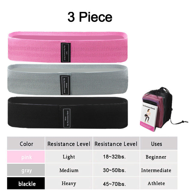 Elastic Exercise Belt, Hip Squat Exercise, Stretching Belt, Yoga Resistance Ring, Fitness Elastic Tension Belt