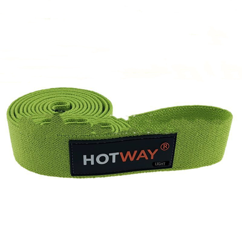 Long Knitted Fitness Resistance Band Yoga Tension Band Sports Elastic Band