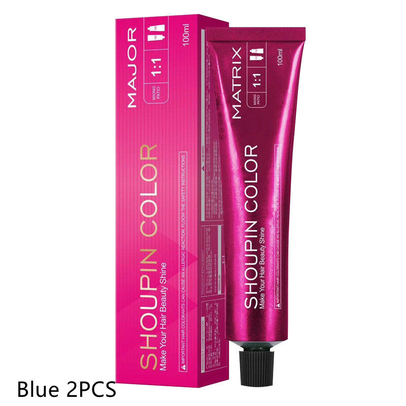 100ml Salon Hairdressing Hair Dye Cream Mermaid Coloring Shampoo