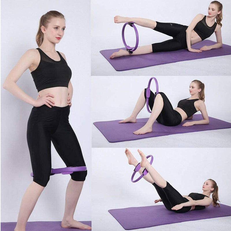 Stretching band towel resistance circle yoga fitness equipment